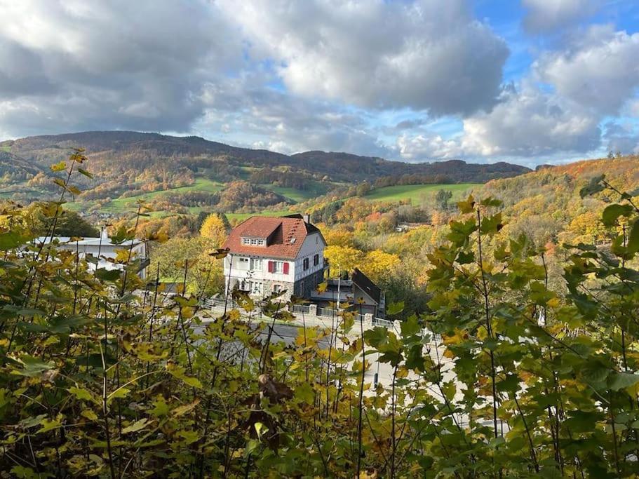 Traumhafter Blick Mit Wohnung Lindenfels 外观 照片